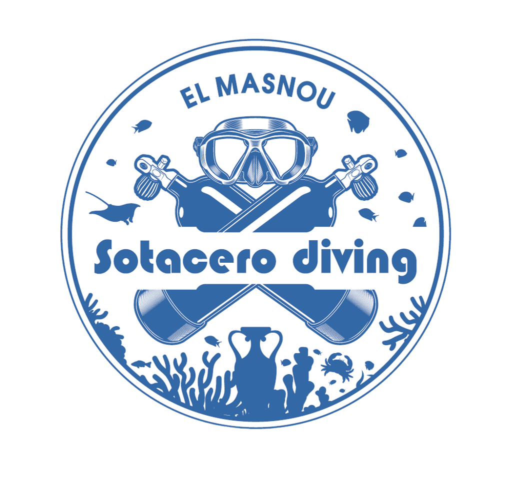 Logotipo de Sotacero Diving, centro de buceo recreativo y técnico en El Masnou.
